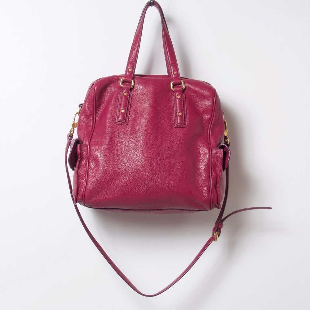 MARC by Marc Jacobs Fuchsia Leather Satchel